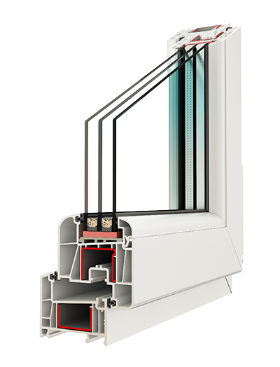 Балконные двери Brusbox SUPER AERO